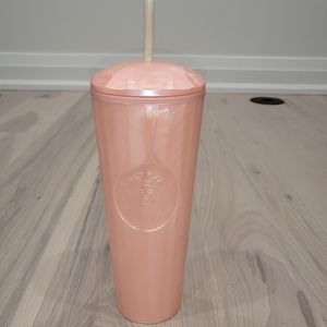Starbucks pink pearlescent tumber